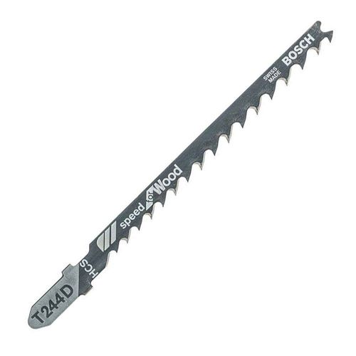 LÂMINA DE SERRA TICO-TICO T244D SPEED FOR WOOD (COM 5 PEÇAS) 2608667302 - BOSCH