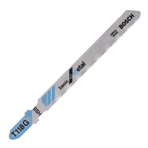 LÂMINA DE SERRA TICO-TICO T118G BASIC FOR METAL (COM 5 PEÇAS) 2608668144 - BOSCH