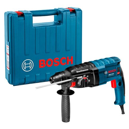 MARTELETE PERFURADOR GBH2-24D 820W, 220V COM MALETA 06112A02E0 - BOSCH
