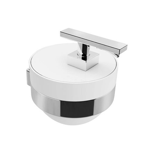 SABONETEIRA FIXA WOMAN CROMADO/BRANCO BA0123 - ZEN