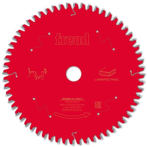 DISCO DE SERRA 7 1/4'' FR12L001H (60 DENTES) PARA MDF F03FS09801 - FREUD