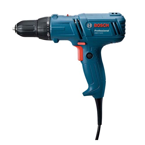 PARAFUSADEIRA/FURADEIRA ELÉTRICA GSR 7-14E 400W, 220V (COM DE CABO 4M) 06014470E0 - BOSCH