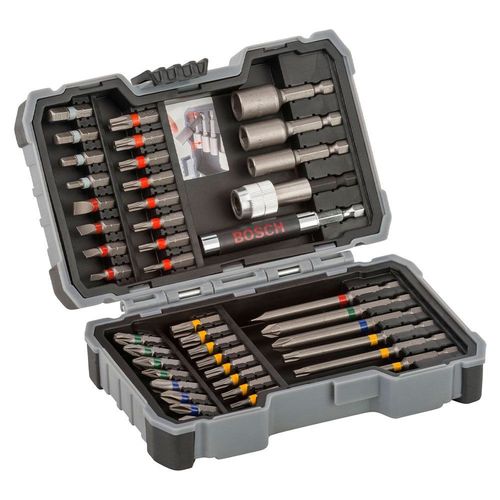KIT DE BITS E SOQUETES PARA PARAFUSAR (COM 43 PEÇAS) 2607017164 - BOSCH