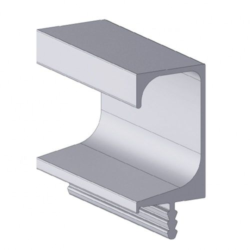 PERFIL PUXADOR ESPIGADO ENCAIXE DE 18MM REF. 7013 - ALTERNATIVA