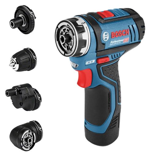 PARAFUSADEIRA/FURADEIRA GSR 12V-15 FC (ACOMPANHA 2 BATERIAS E 1 MALETA) 06019F60E0 - BOSCH