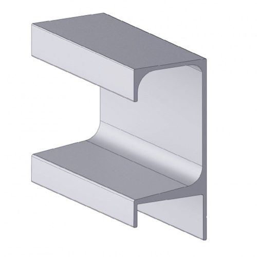 PERFIL PUXADOR ENCAIXE DE 18MM REF. 5047 - ALTERNATIVA
