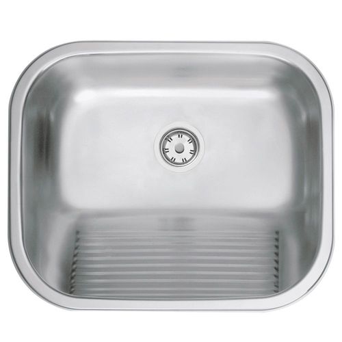 TANQUE DE ENCAIXE HERA 34 LITROS EM AÇO INOX POLIDO 50X40CM 94400407 - TRAMONTINA