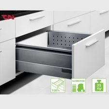 KIT ELEVAÇÃO METÁLICA AVANTBOX H204 EM ACRÍLICO E INOX - FGVTN