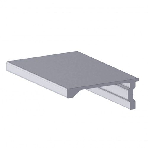 PERFIL PUXADOR SLIM 3M ENCAIXE DE 18MM PRETO CÓD. 26008 - ALTERNATIVA