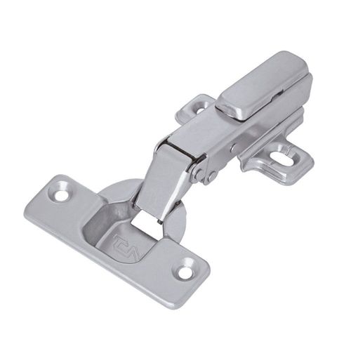 DOBRADIÇA CANECO EASY TN SLOW RETA COM CALÇO DUPLO EM INOX - FGVTN