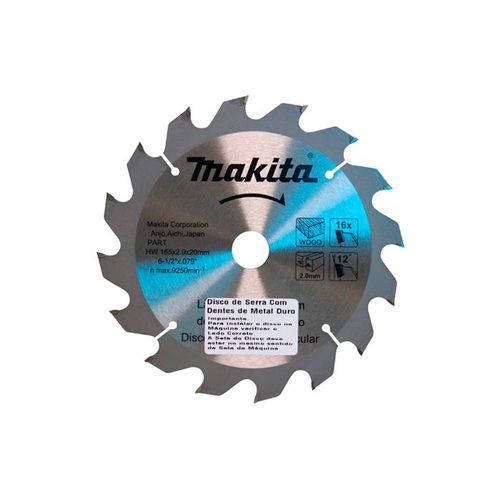 DISCO DE SERRA CIRCULAR PARA MADEIRA 20 DENTES 235X25MM D-15811 - MAKITA