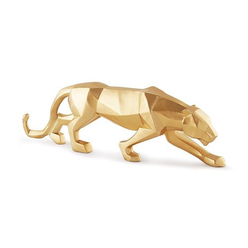ESCULTURA LEOPARDO EM POLIRESINA - MOAS