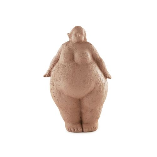 ESCULTURA MULHER EM POLIRESINA BEGE REF. 12767 - MOAS