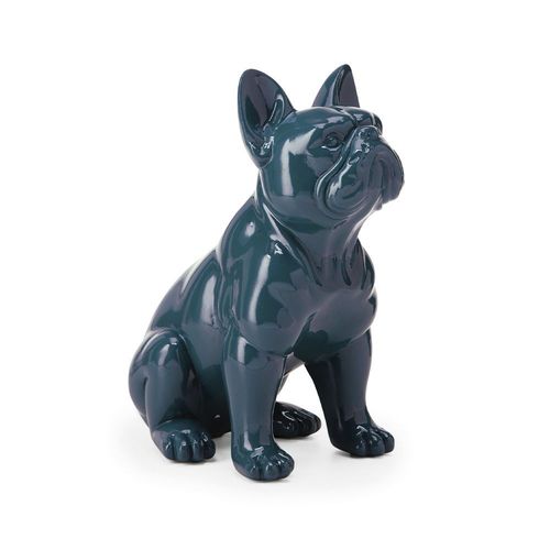 ESCULTURA BULLDOG FRANCÊS EM POLIRESINA - MOAS
