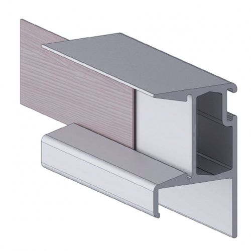 PERFIL PUXADOR ANTI EMPENO ENCAIXE DE 18MM REF. 4101 - ALTERNATIVA