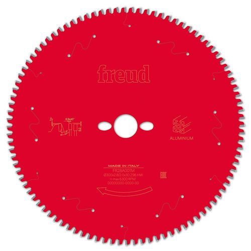 DISCO DE SERRA 12'' FR28A001M (96 DENTES) PARA ALUMÍNIO F03FS09828 - FREUD