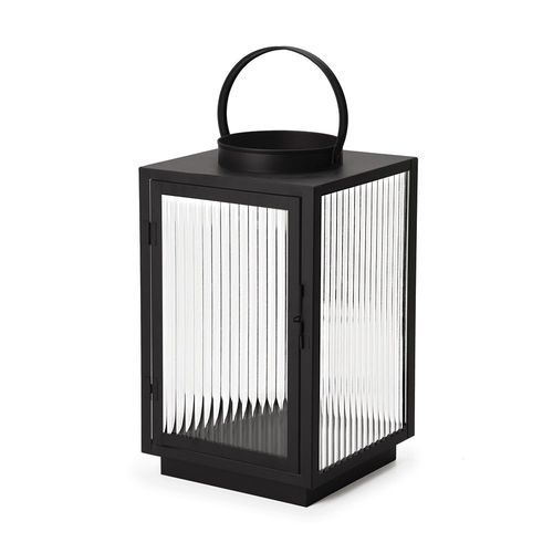 LANTERNA EM METAL E VIDRO REF.15848 - MOAS