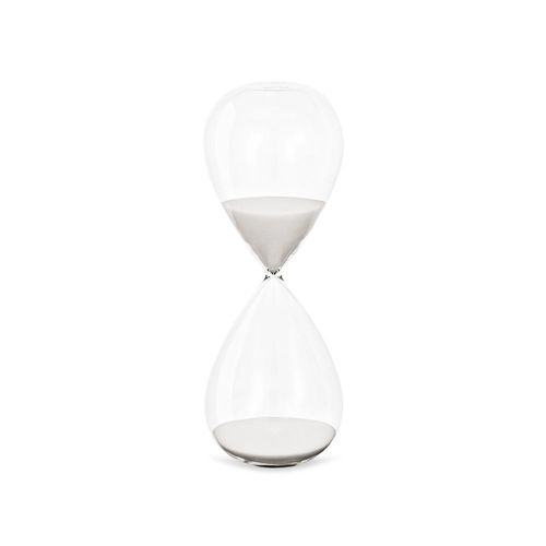 AMPULHETA EM VIDRO 60 MINUTOS - MOAS