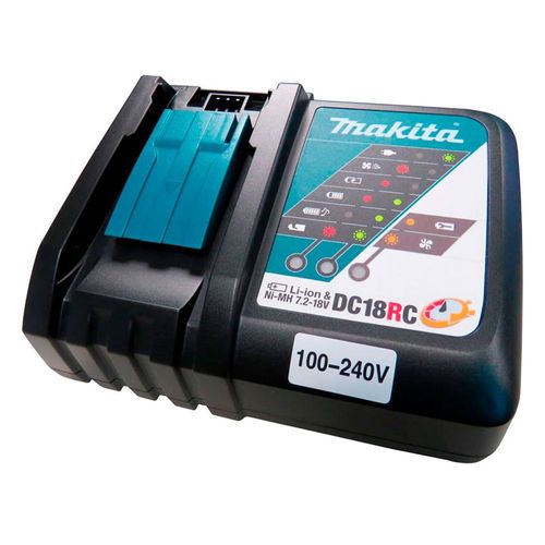CARREGADOR DE BATERIA 14,4V/18V BIVOLT DC18RC 197522-0 - MAKITA