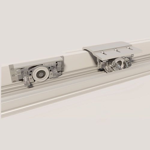 SISTEMA PARA PORTA DE CORRER AL 300 - KIT PARA TRÊS PORTAS (DUAS PORTAS INTERNAS E UMA PORTA EXTERNA) CÓD. 0300.3.20 - A