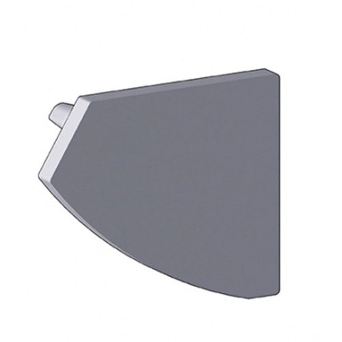 PAR DE PONTEIRAS 45 EM INOX ESCOVADO (PARA LED2303) CÓD. 22333 - ALTERNATIVA