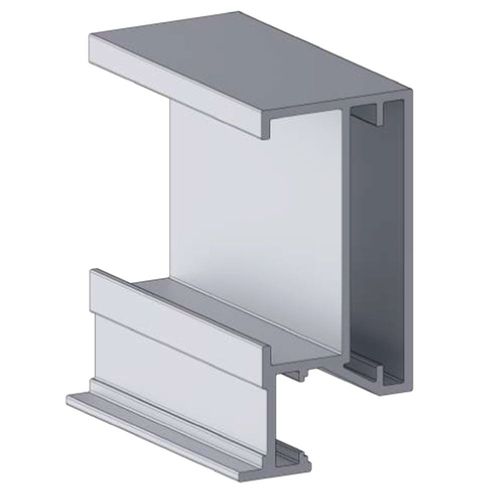PERFIL 9580 PARA ESPELHO 6M EM INOX ESCOVADO CÓD. 26772 - ALTERNATIVA