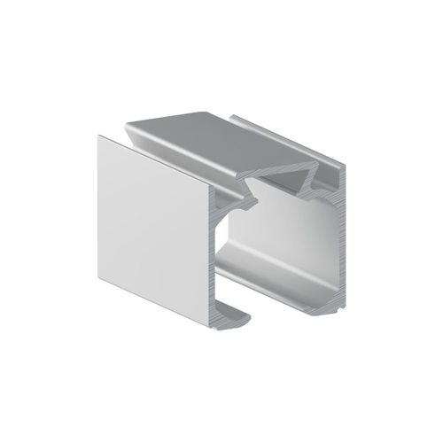 TRILHO DE CORRER SUPERIOR 6M EM ALUMÍNIO ANODIZADO REF. 3086 - ALTERNATIVA