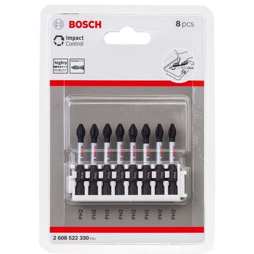 PONTA BITS PHILLIPS PH2 LONGO 50MM IMPACT CONTROL 2608522330 - BOSCH