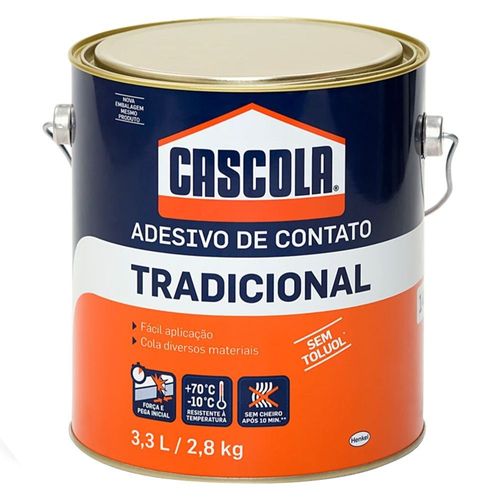 COLA DE CONTATO CASCOLA 2,8KG TRADICIONAL - HENKEL