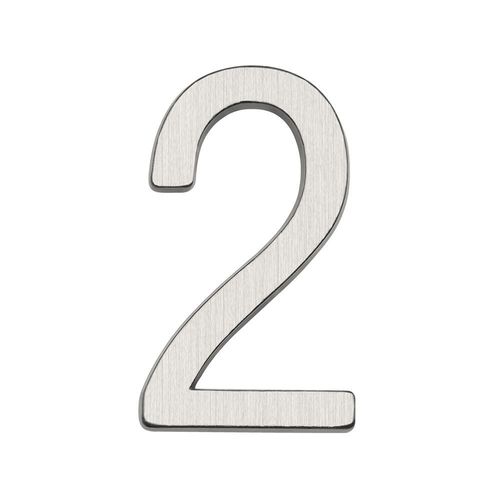 NÚMERO CHAPA Nº. 2 INOX POLIDO - ITALY LINE