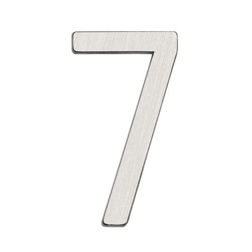 NÚMERO CHAPA Nº. 7 INOX POLIDO - ITALY LINE