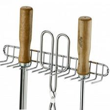 SUPORTE PARA UTENSÍLIOS DE CHURRASCO CROMADO REF. 1853 - FUTURE