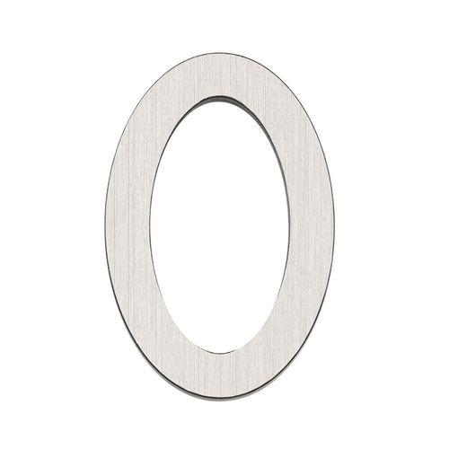 NÚMERO CHAPA Nº. 0 INOX POLIDO - ITALY LINE