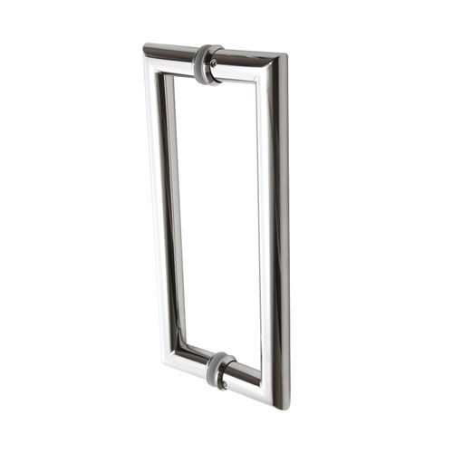 PUXADOR DUPLO 300X275X25MM INOX ESCOVADO DF 912 - ITALY LINE