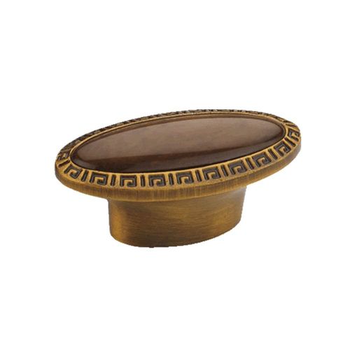PUXADOR COLONIAL 55X28MM OURO VELHO REF. 128 - ITALY LINE