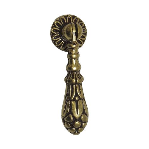 PUXADOR COLONIAL PEQUENO 25X69MM DOURADO ANTIGO REF. 174 - ITALY LINE