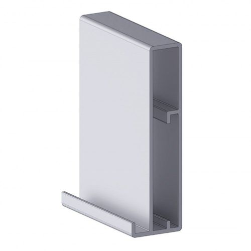 PERFIL PARA PORTA 6M EM INOX ESCOVADO REF. 3168 - ALTERNATIVA