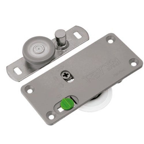 KIT PARA UMA PORTA DE CORRER SD-523 ROLDANA GUIA PADRÃO - FGVTN