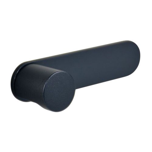 PUXADOR RÁDIO PEQUENO COM BASE PRETO - ZEN DESIGN