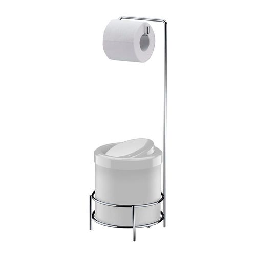 SUPORTE PARA PAPEL HIGIÊNICO COM LIXEIRA 5L - FUTURE
