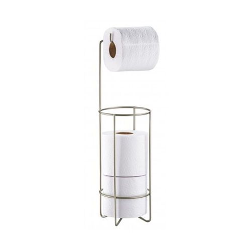 SUPORTE DE CHÃO NÍQUEL PARA PAPEL HIGIÊNICO REF. 1051NI - FUTURE