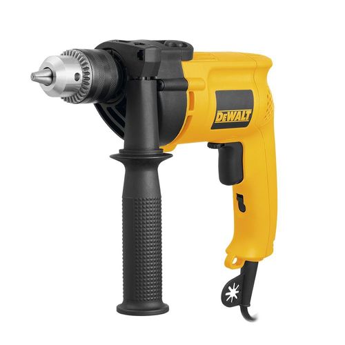 FURADEIRA DE IMPACTO 1/2" 13MM 800W 0 - 2.100 RPM COM CAIXA DE PAPELÃO DW508SKB2 - DEWALT