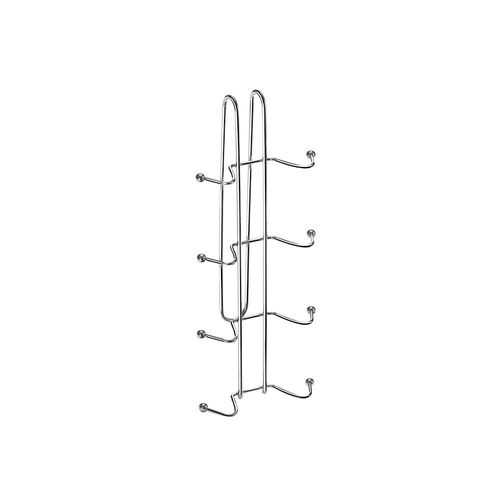 PORTA XÍCARAS CROMADO DE PENDURAR (CAPACIDADE 8 XÍCARAS) - ARTHI