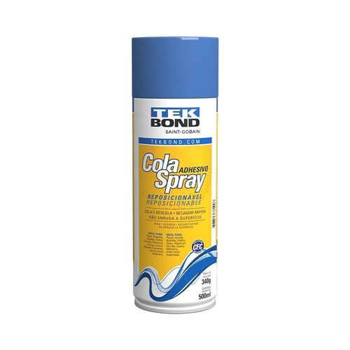 COLA SPRAY REPOSICIONÁVEL 340G 500ML - TEKBOND