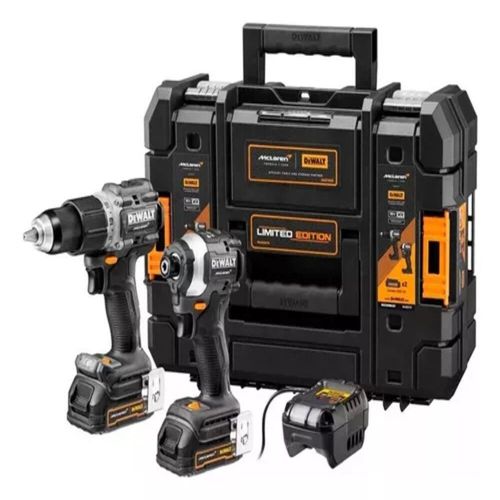 COMBO PARAFUSADEIRA E FURADEIRA + PARAFUSADEIRA DE IMPACTO (DCD85 + DCF85) DCK200ME2GT - DEWALT