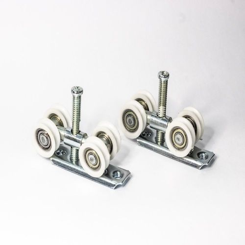ROLDANA CÔNCAVA 4 RODAS COM ROLAMENTO 28MM RPR 4-02 - PERFIL FERRAGENS