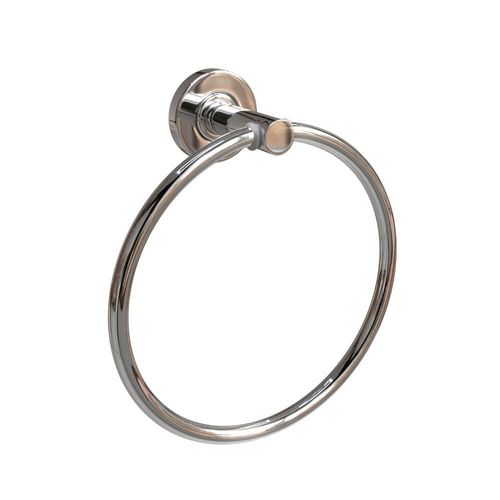 TOALHEIRO ARGOLA OCEANO PAREDE INOX POLIDO 304 - ITALY LINE