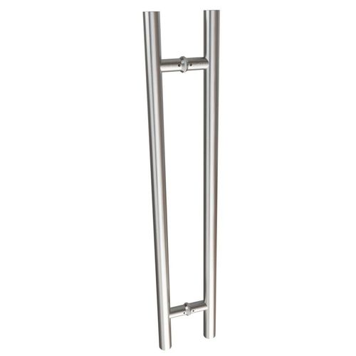 PUXADOR DUPLO TOTAL RED INOX DF 907 - ITALY LINE