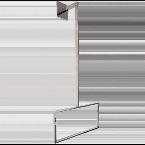 PORTA TOALHA TUBO RETANGULAR ASPEN IL 6840 - ITALY LINE
