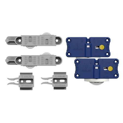 KIT CORRER 1P JP85-41769 GUIA UNIVERSAL FZ COM ROLAMENTO EMBUTIDO ANTIDESCARRILANTE (50KG) - JOELINI